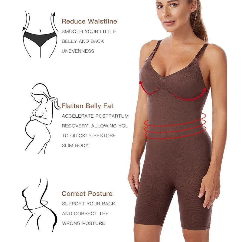 Body Gainant Sculptant Ventre Plat mi-cuisses